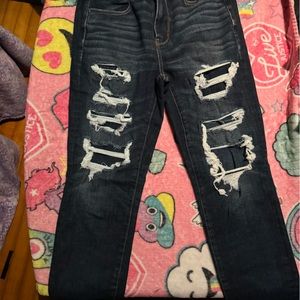 American eagle high waisted jeans short